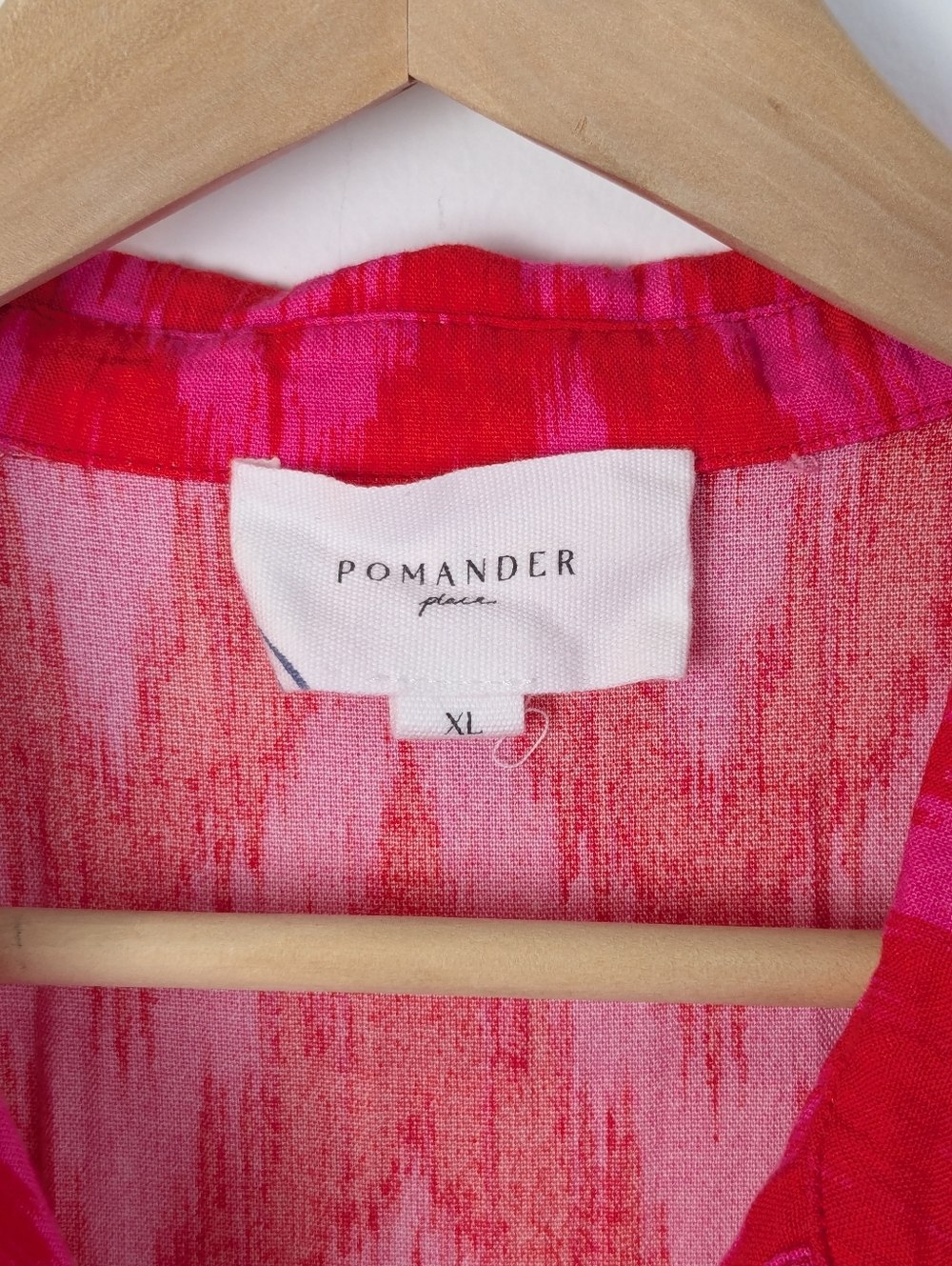 Pomander Place • Hot Pink Ikat Mabel Maxi Dress - Picture 5 of 10